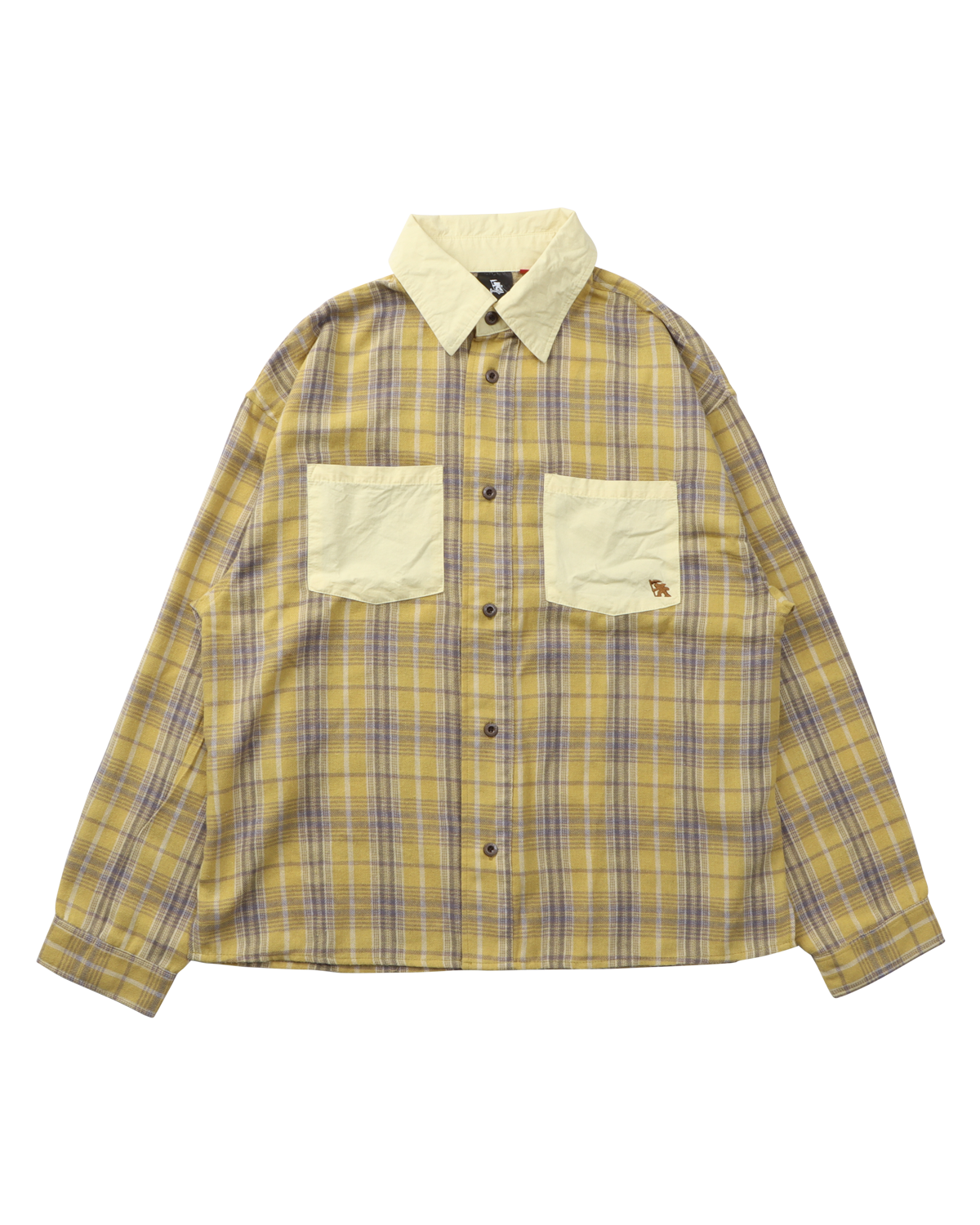 オンブレチェック シャツ