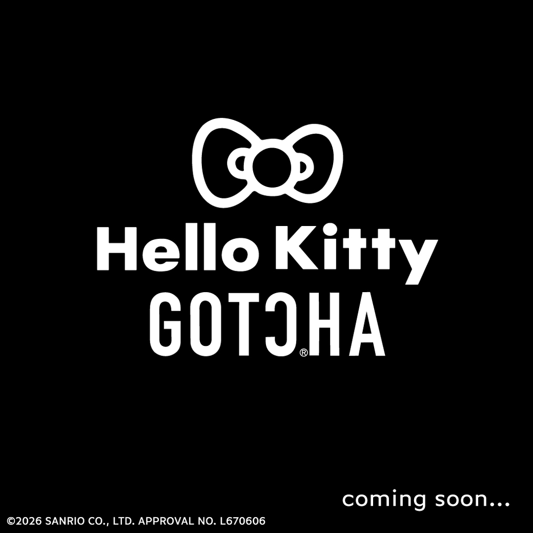 HELLO KITTY X GOTCHAコラボ告知