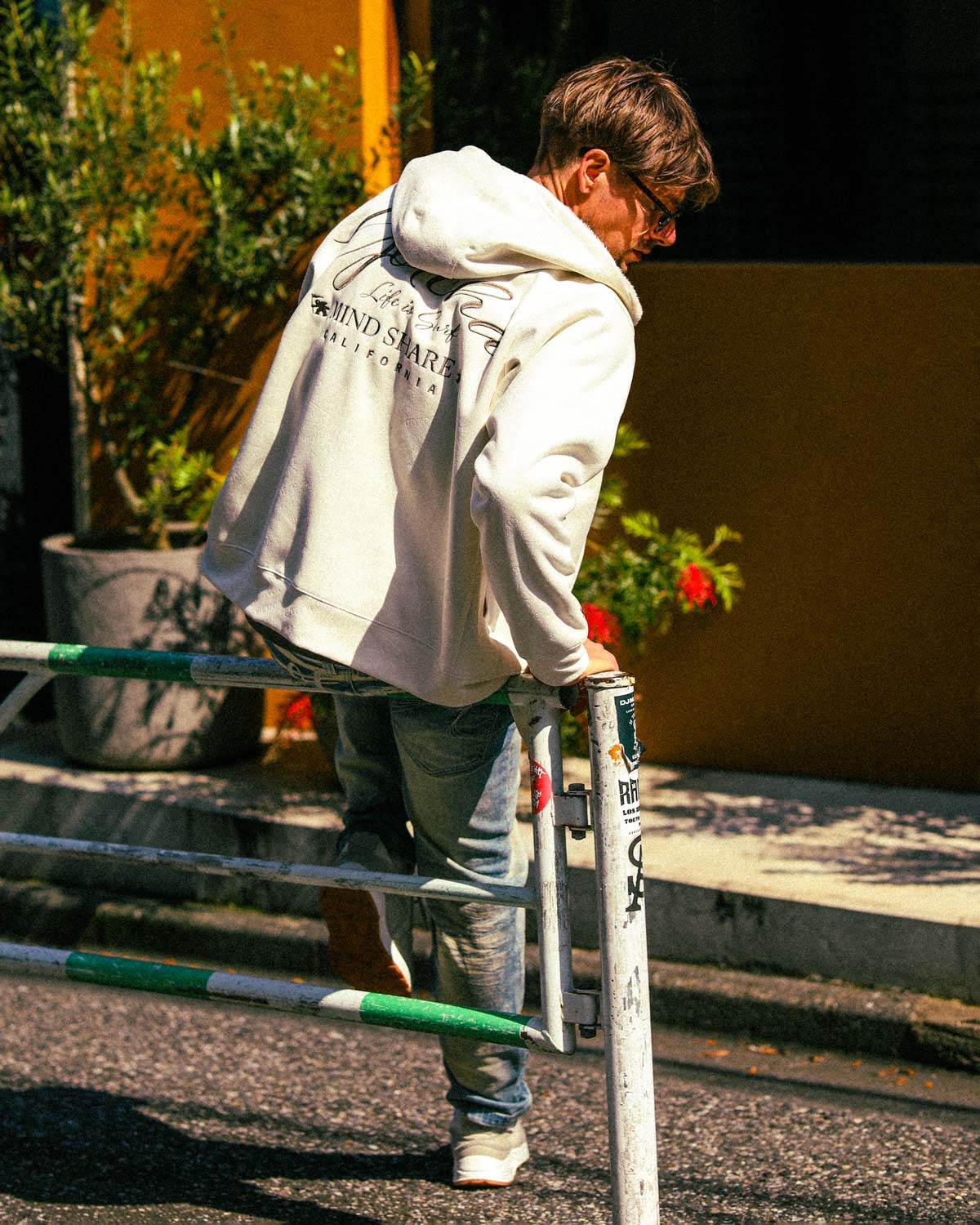 撥水 カラーブロック ポリスウェード フェイクダウン ジャケット