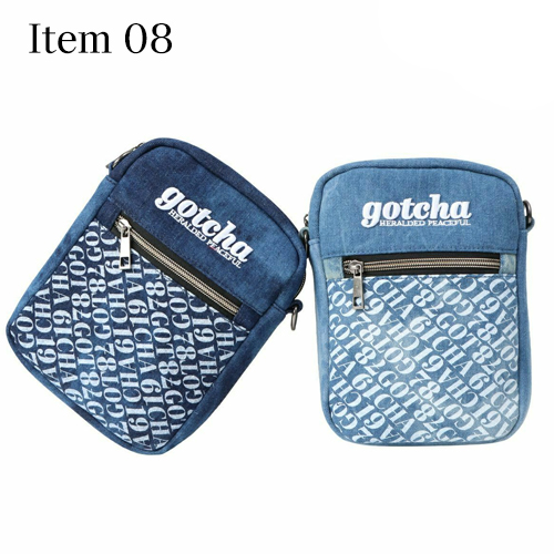 撥水 デニム ミニ ショルダーバッグ