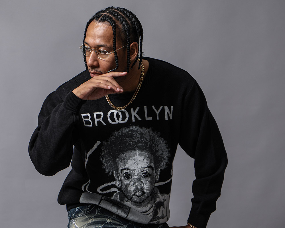 プレミアム baby ジャガード クルーニット