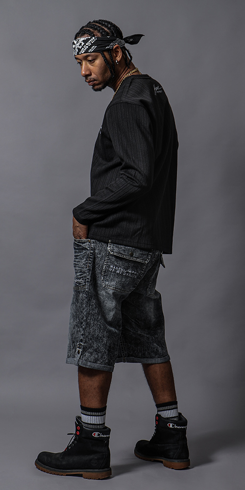 ケーブル ブリスター Vネック ロンT