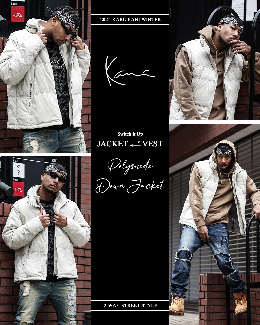 袖を外して、スタイルを変える Switch It Up Jacket or Vest – PEET