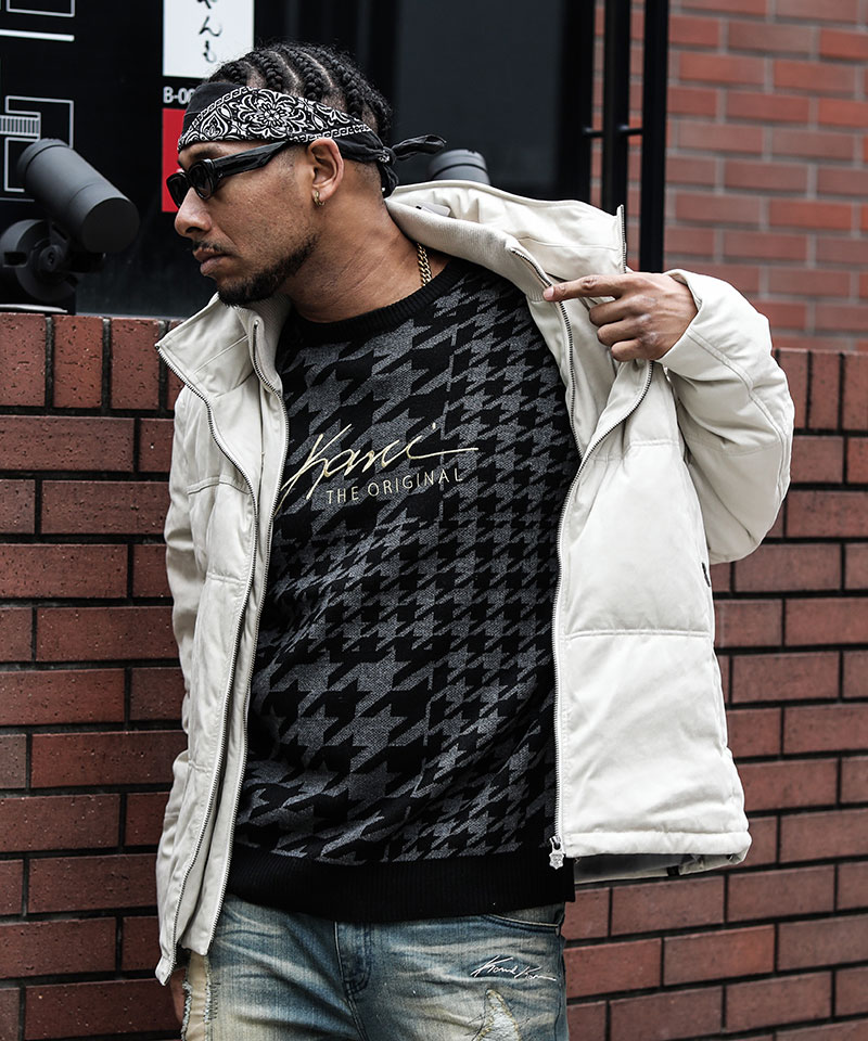 ポリスウェード Wフロント 袖脱着 ダウンジャケット