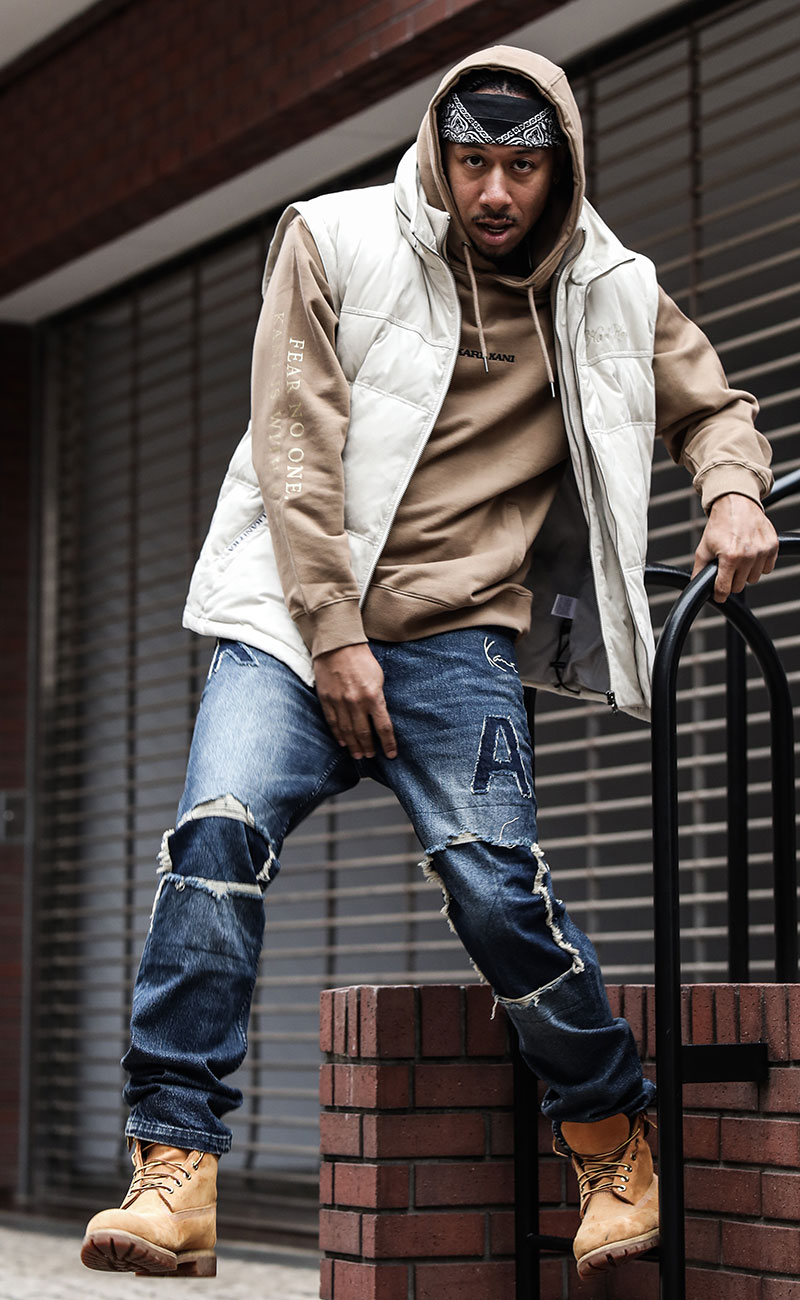 ポリスウェード Wフロント 袖脱着 ダウンジャケット