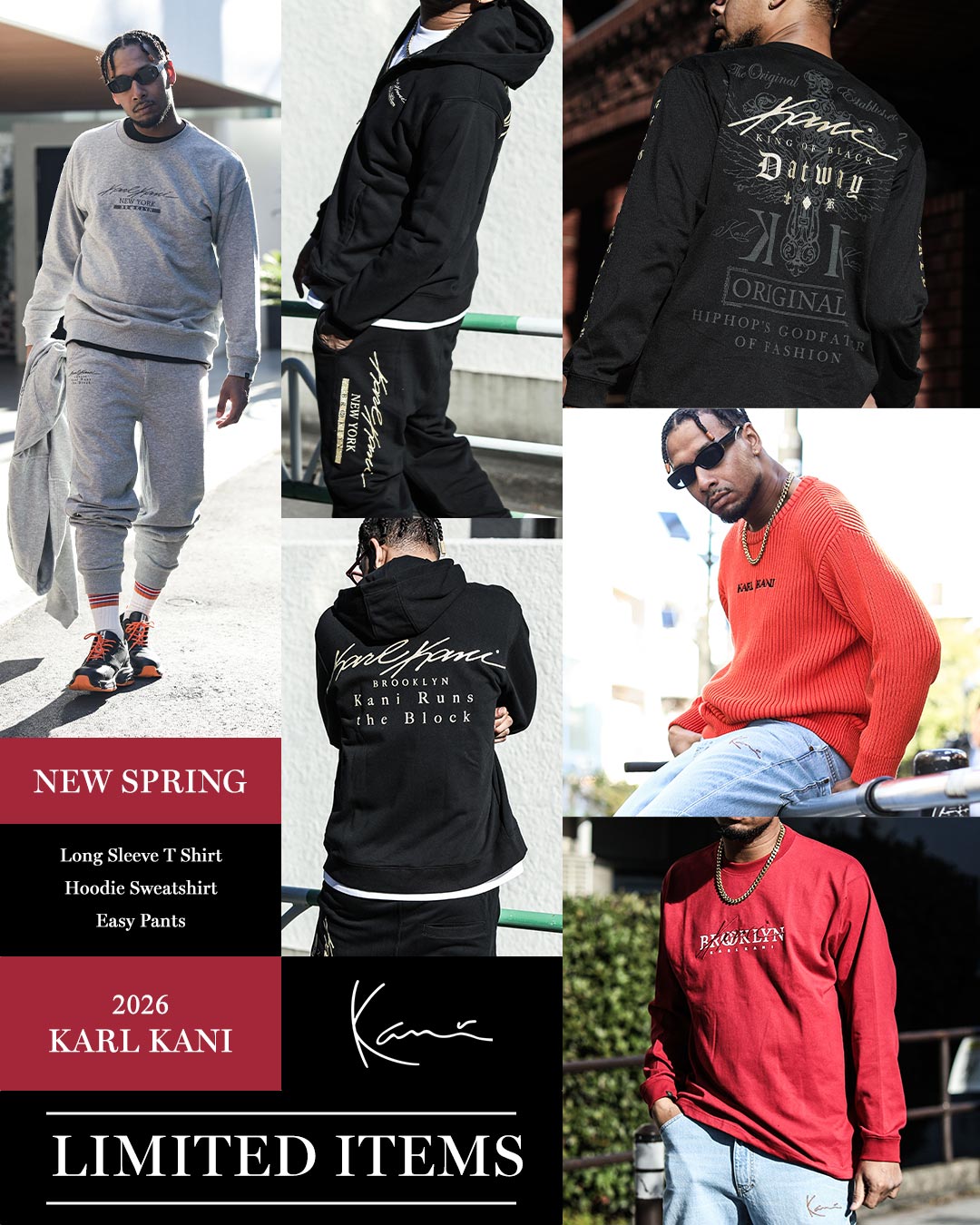 KARL KANI LIMITED ITEMS