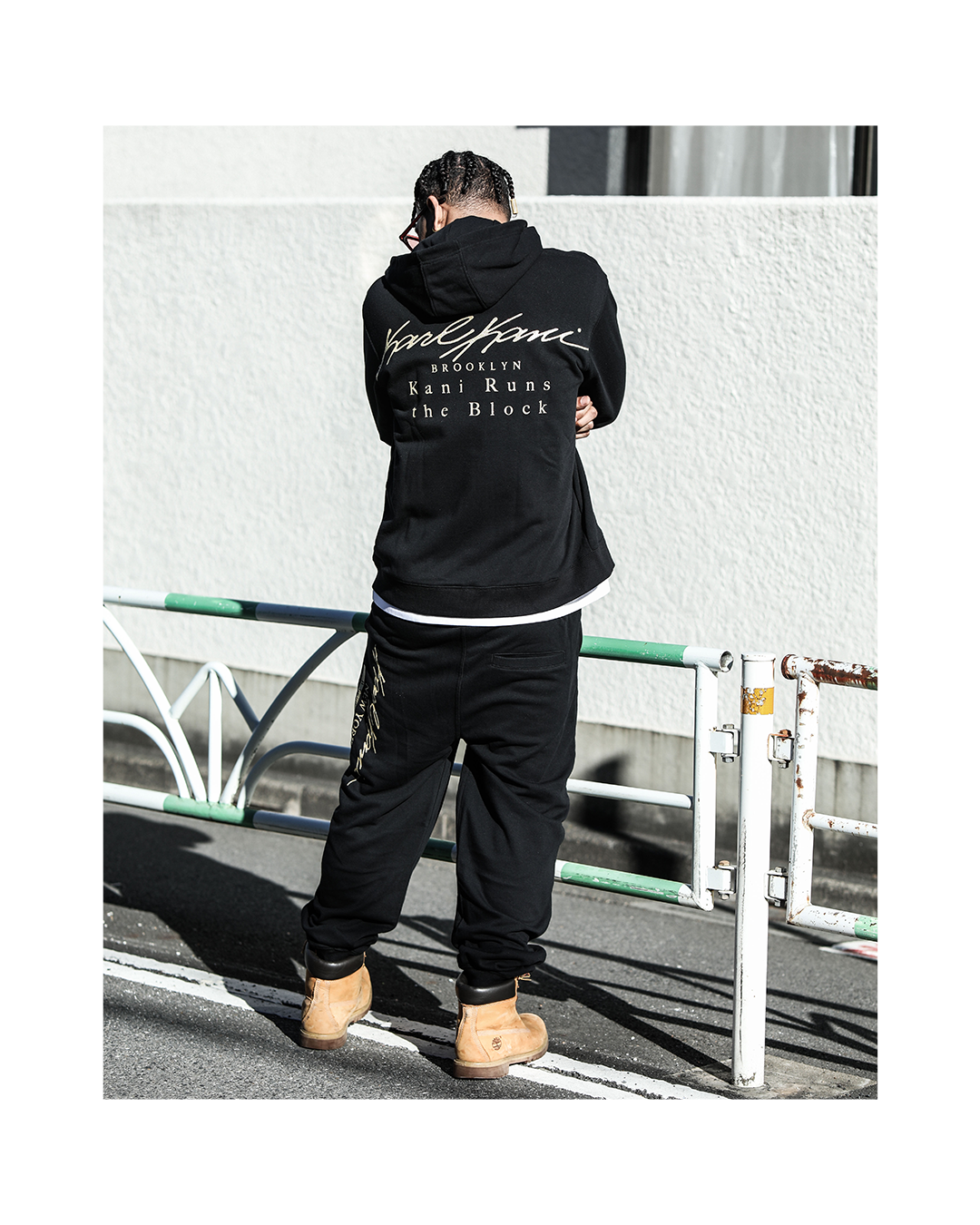 リミテッドバックインパクトジップパーカー セットアップ