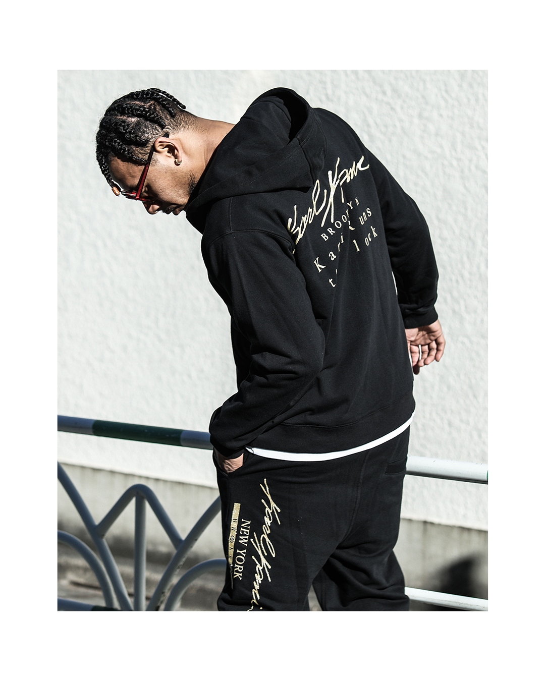 リミテッドバックインパクトジップパーカー セットアップ