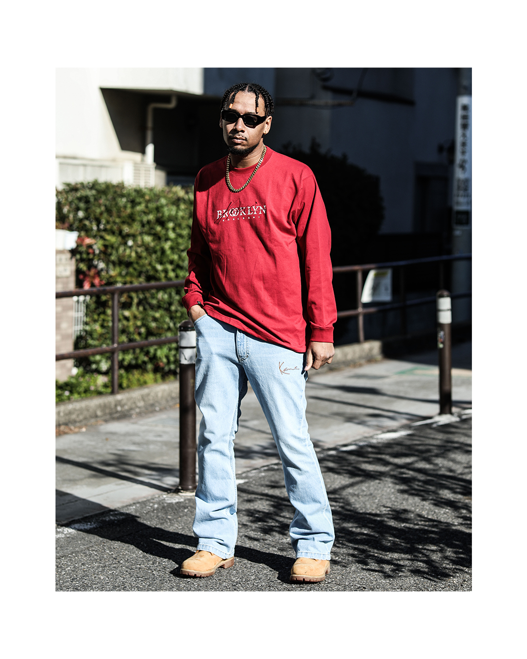 同色リミテッドクルーロンT