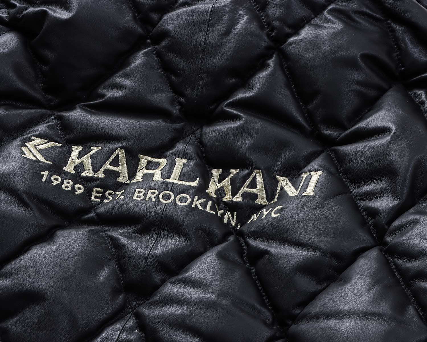 Premium フード脱着 本革 ダイヤ キルトダウン