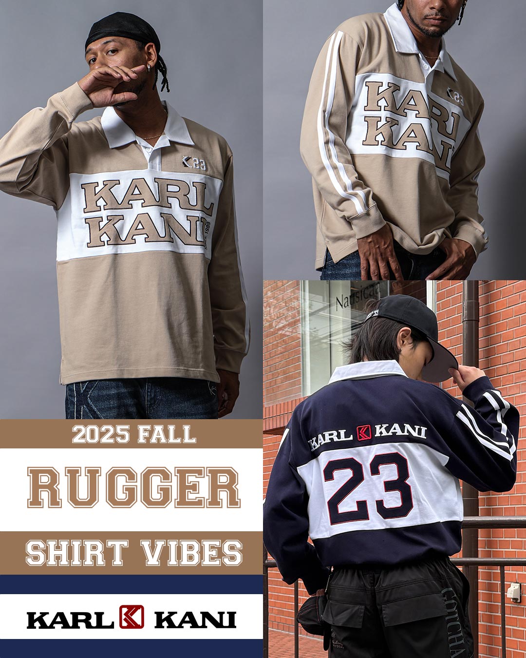RUGGER SHIRT VIBES ストリートに映えるスキッパーデザイン