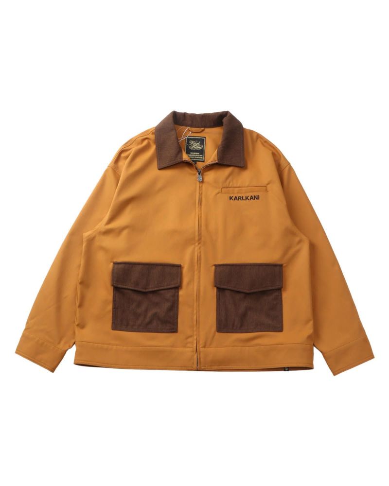 コーデュロイ使いワークジャケット