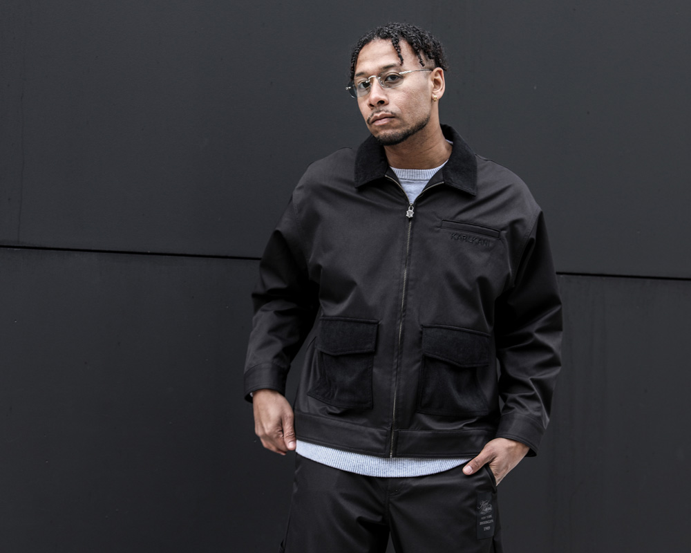 コーデュロイ使いワークジャケット