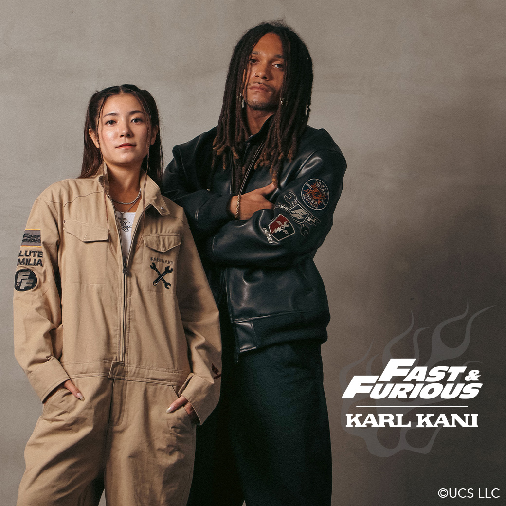FAST&FURIOUS |KARL KANI 映画「ワイルド・スピード」とKARLKANIのドリームコラボ!