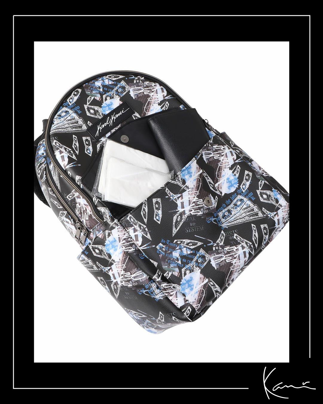 グランジ NYC 総柄 バックパック