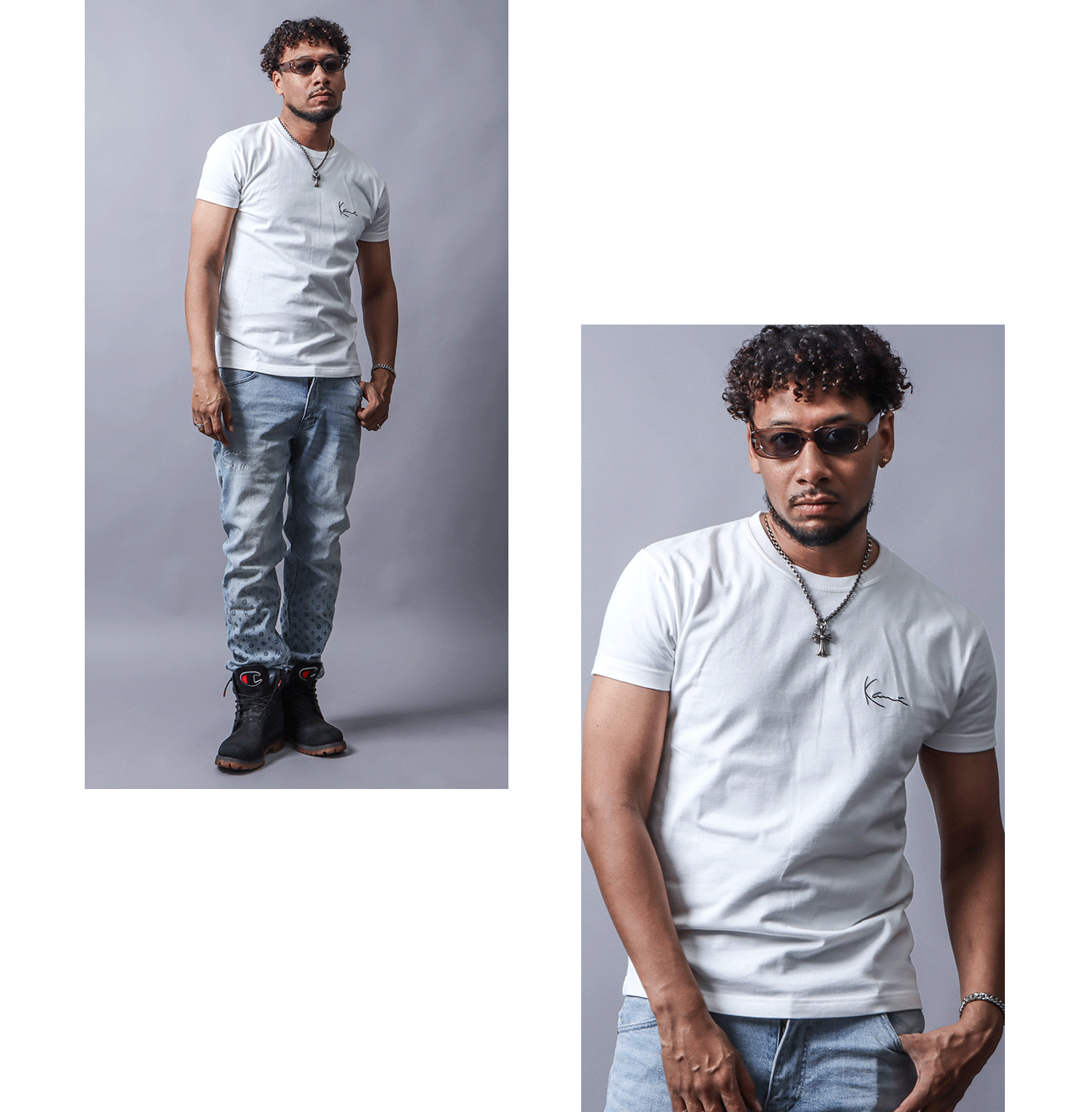 SL ワンポイント ジャストフィット T