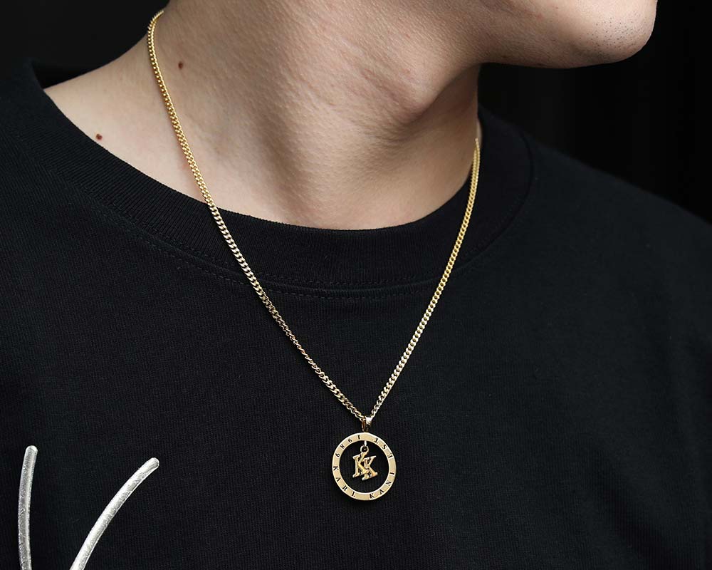 karl kani カールカナイ ゴールド 金 ネックレスチェーン ロゴ 星
