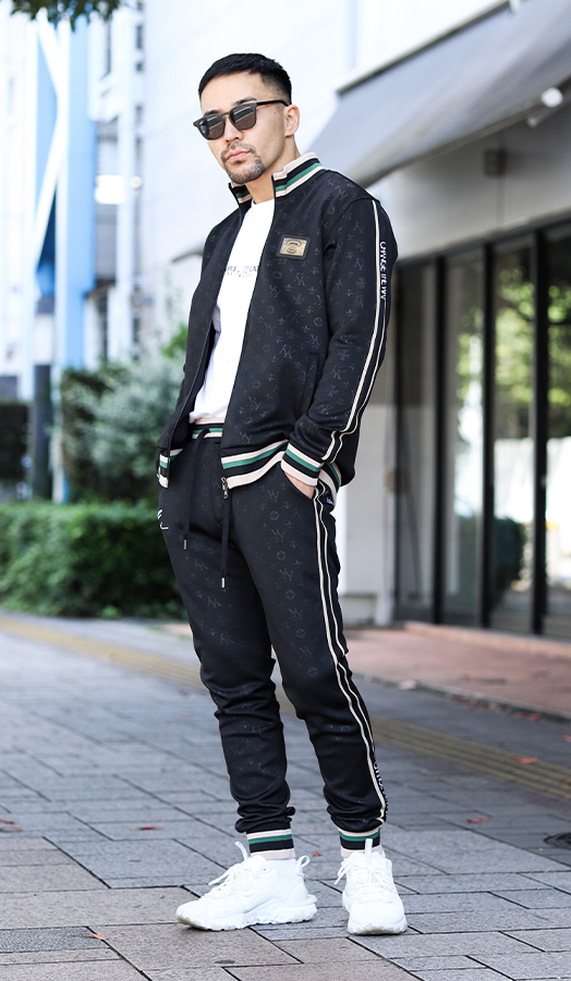 MONOGRAM LINED SET-UP | NEWS&FEATURE一覧 | Karl Kani TOP | PEET