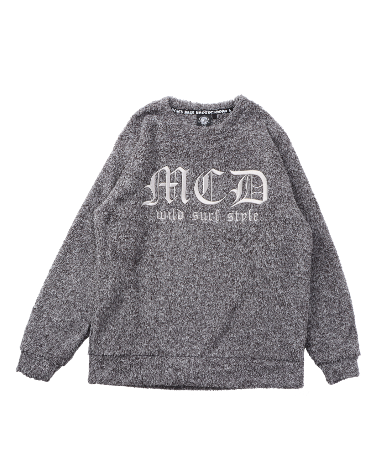 杢ボア トレーナー