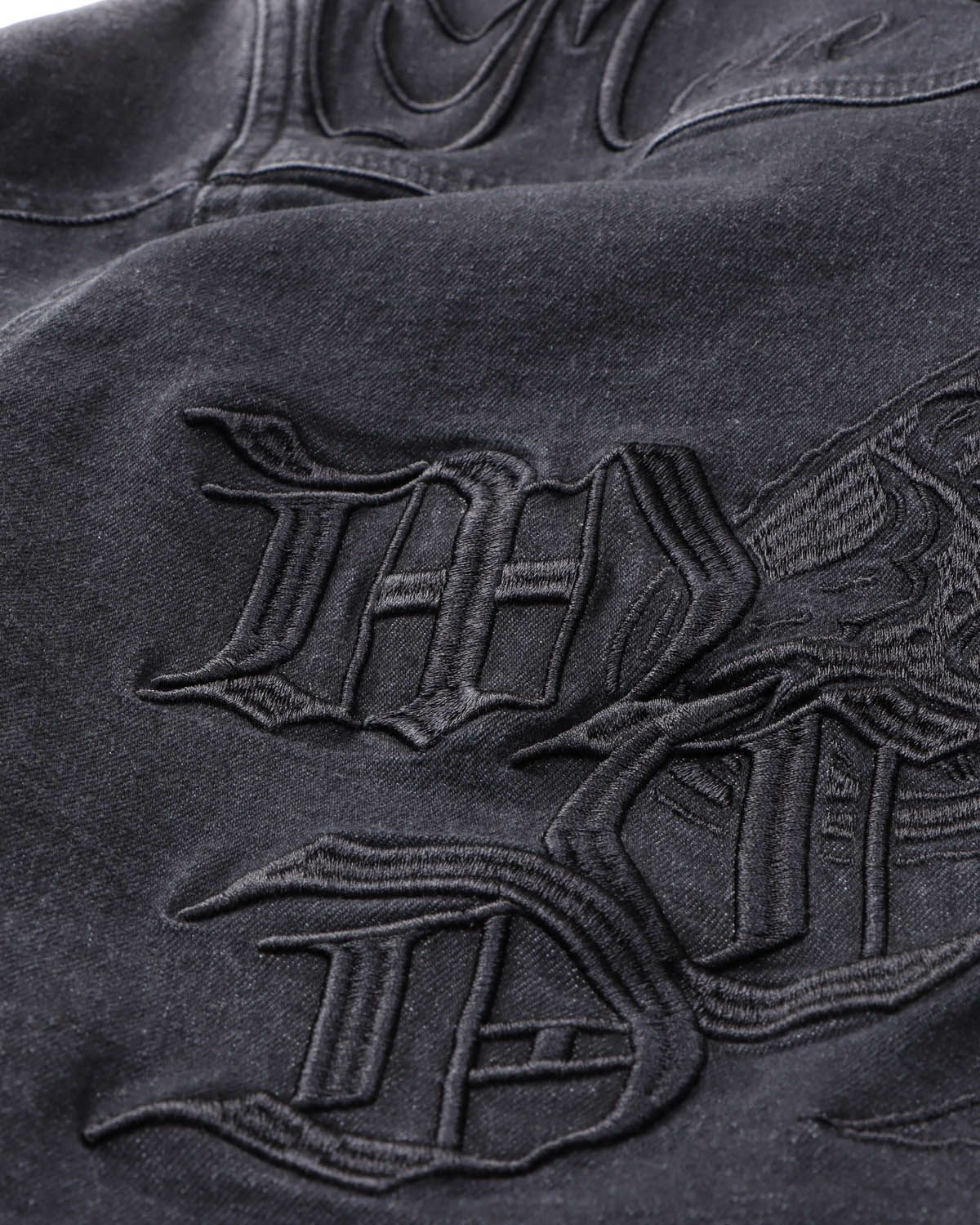 ストレッチ ブラック デニムジャケット