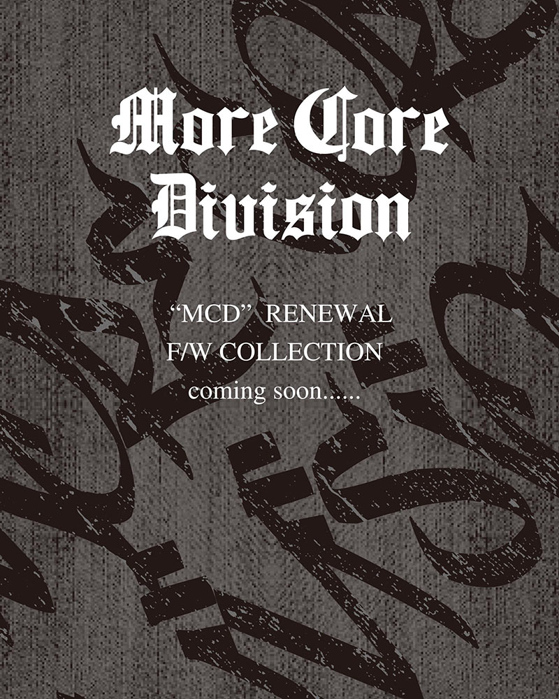 SHO KIMURA×MORE CORE DIVISION