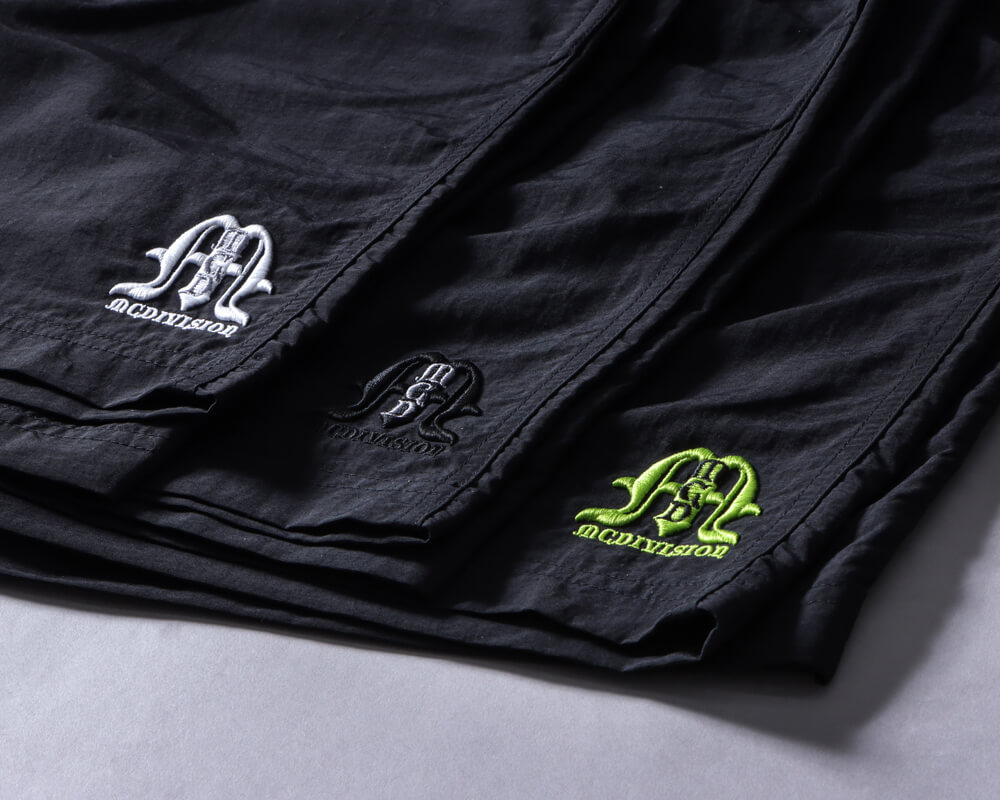 JAPAN加工 イニシャル カラー 刺繍 イージーショーツバリエーション