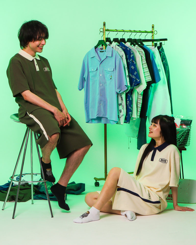 NESTA】THERMAL KNIT SETUP『RETRO & SPORTY』 – PEET ONLINE STORE