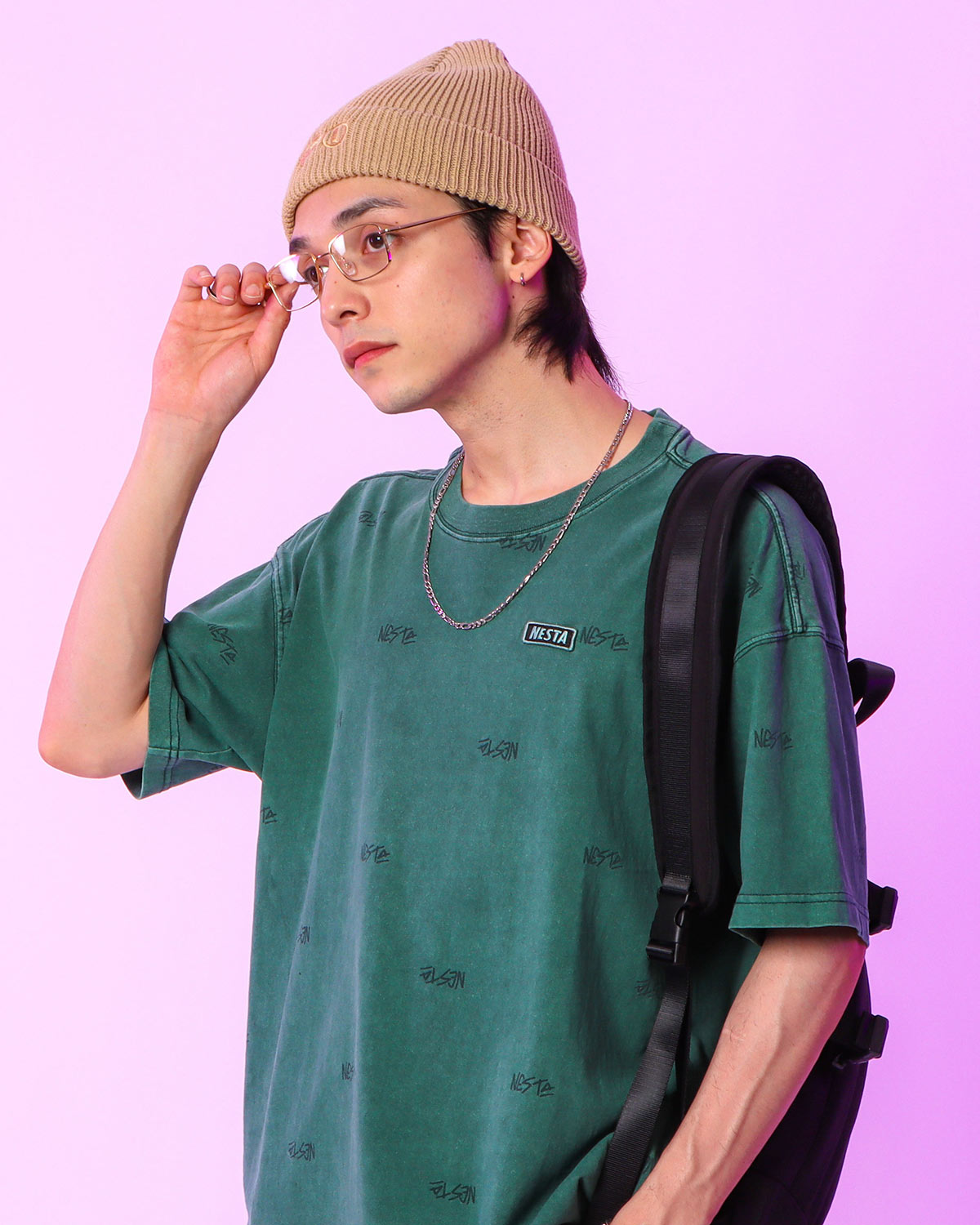 リラックスフィット エージング T