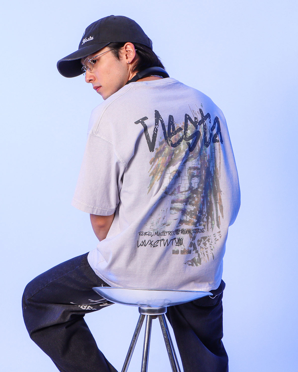 ラスタカラー グラフィック T