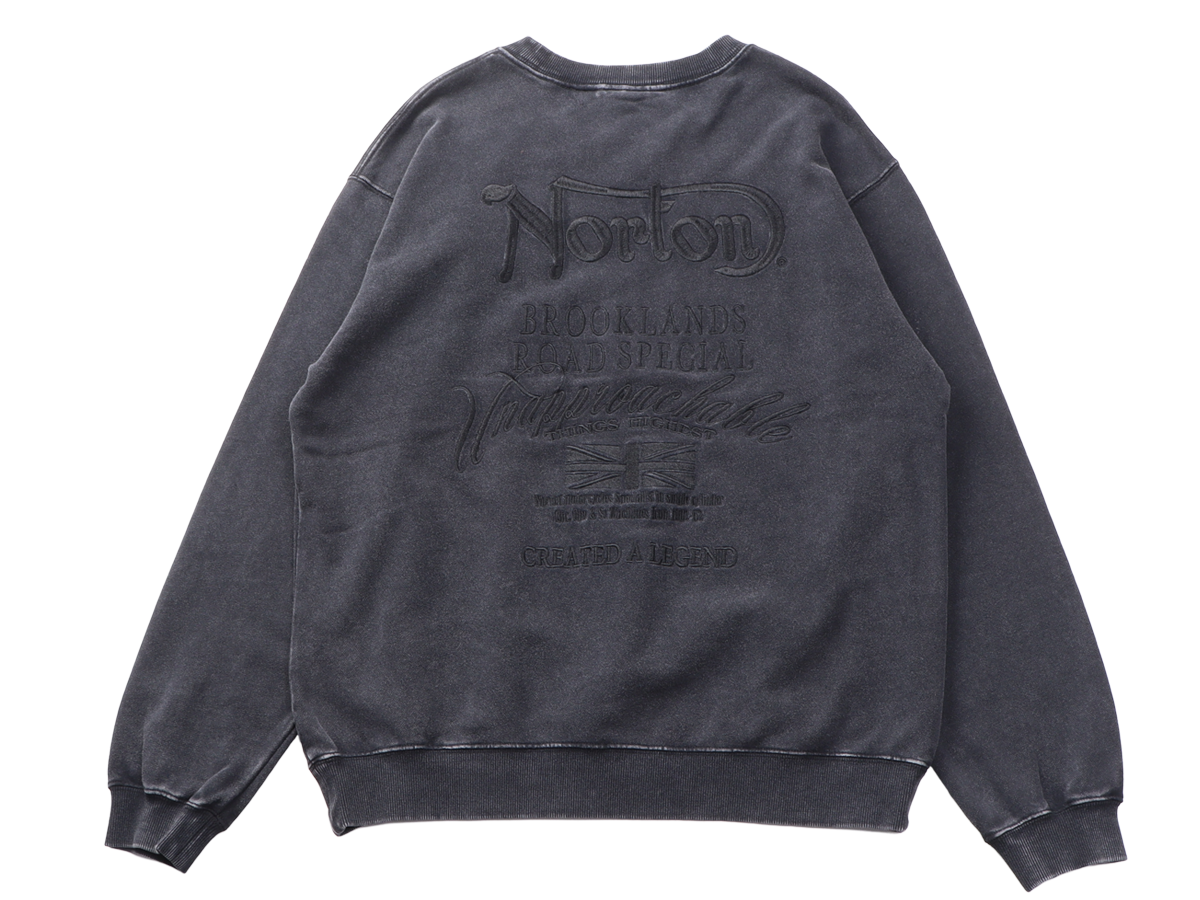 フロスト加工 トレーナー