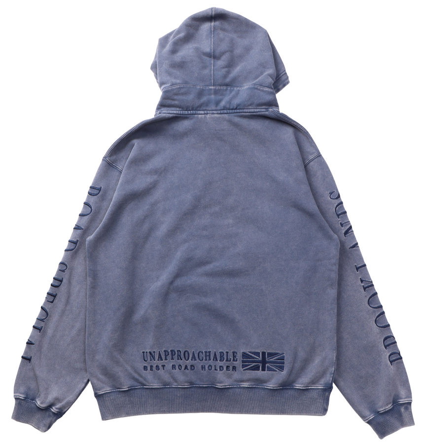 フロスト加工 プルパーカー