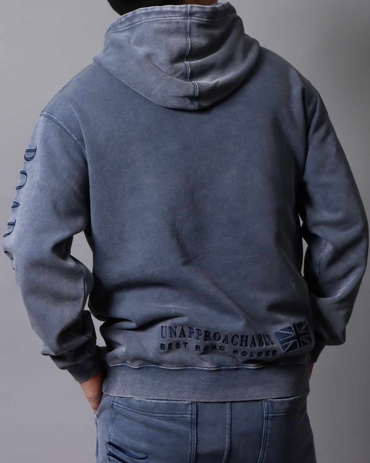 フロスト加工 プルパーカー