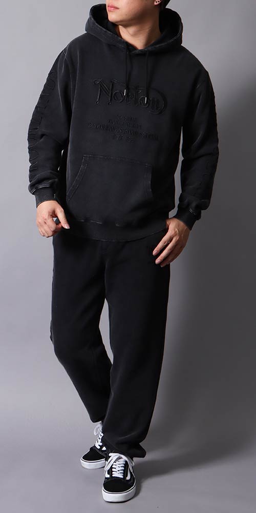 フロスト加工 プルパーカー