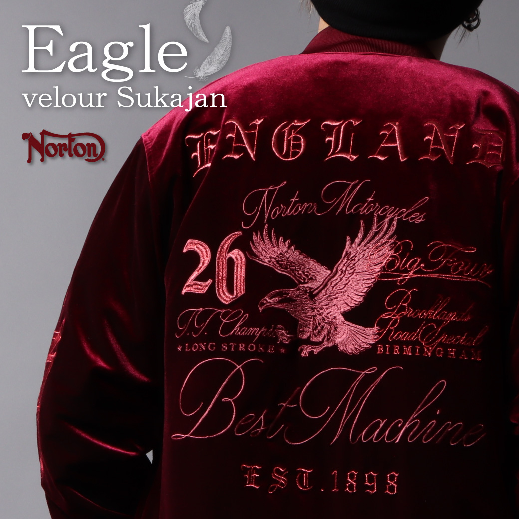 Norton Eagle velour Sukajan