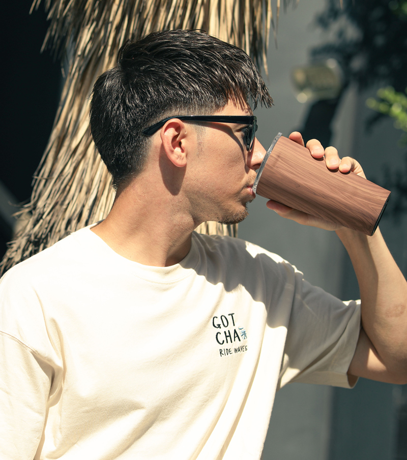 タンブラー walnut wood