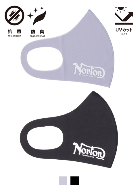 [Norton] NORTON ロゴ プリント マスク