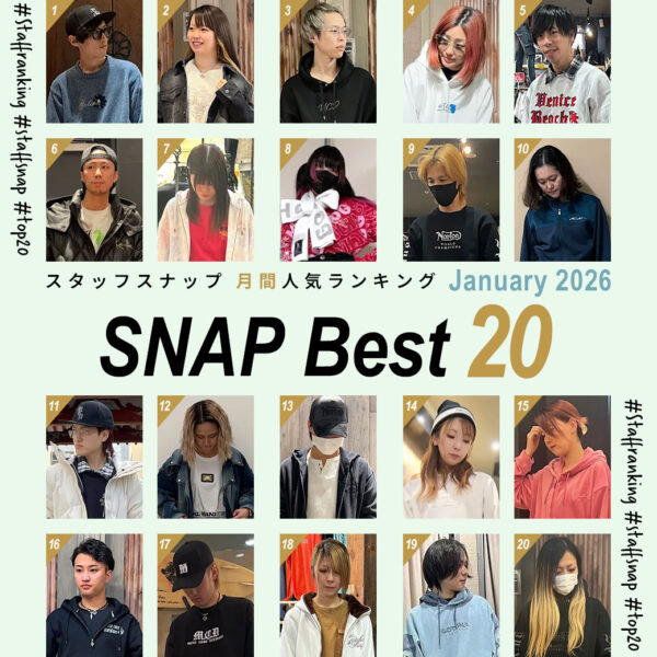 MONTHLY STAFF SNAP BEST 20