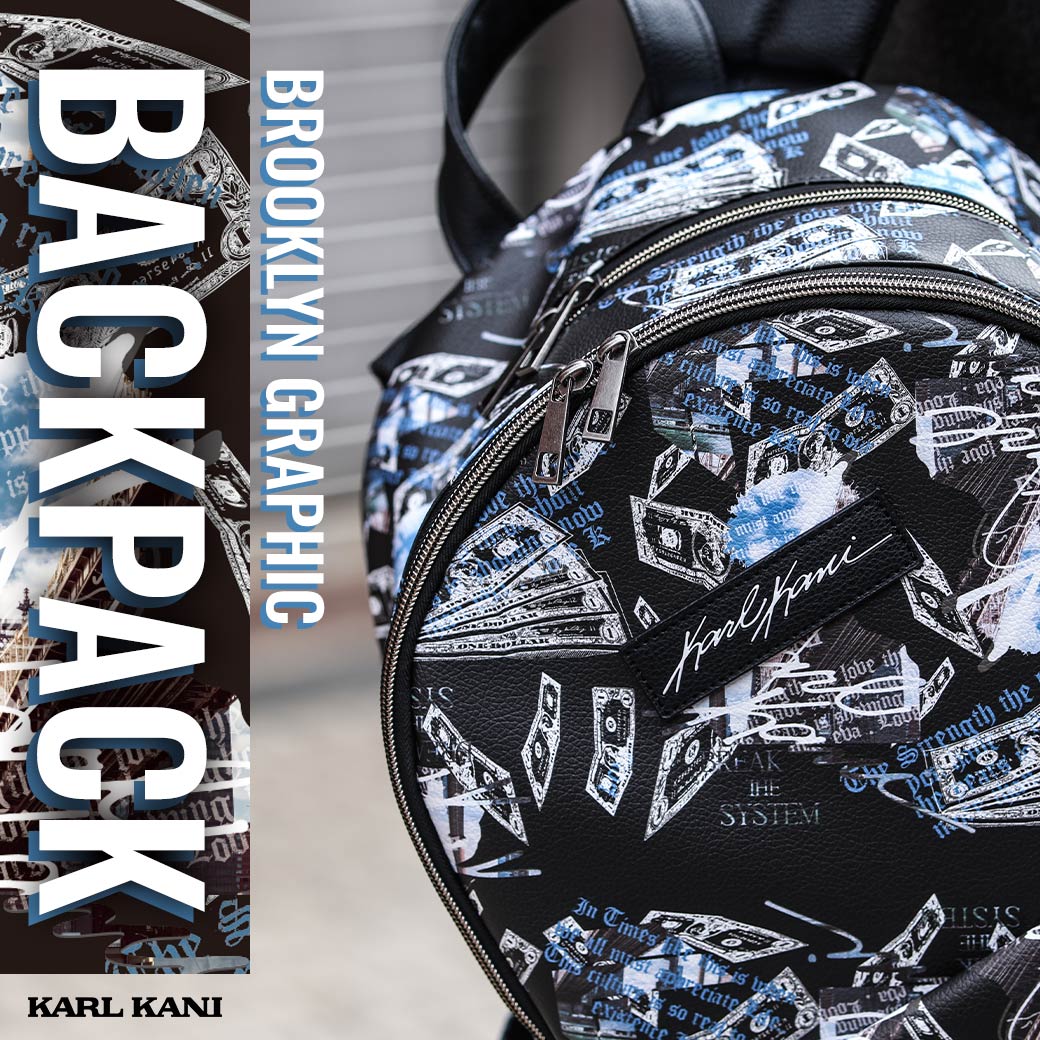 BROOKLYN GRAPHIC KARL KANI BACKPACK