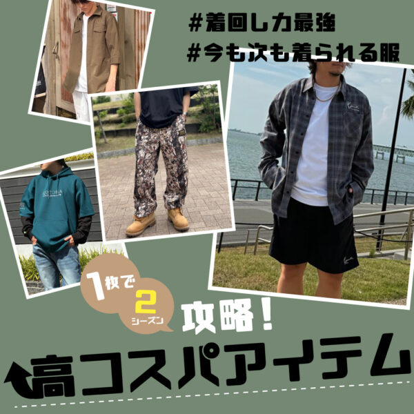 1枚で2シーズン攻略！ 高コスパアイテム