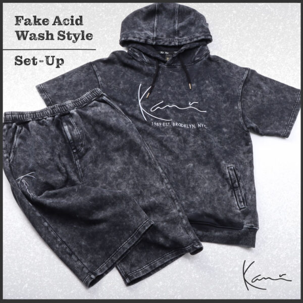 KARL KANI Fake Acid wash style SET-UP