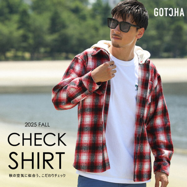 GOTCHA check shirt