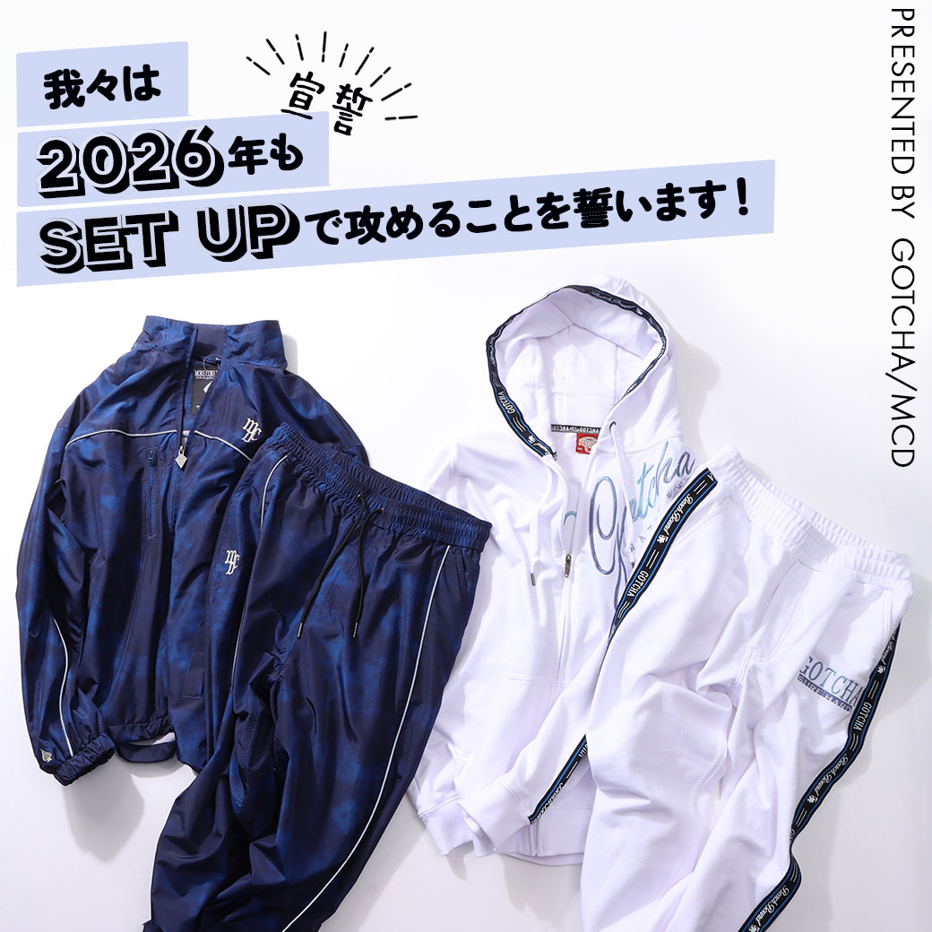 2026年もセットアップで攻める!! – presented by GOTCHA,MCD – – PEET