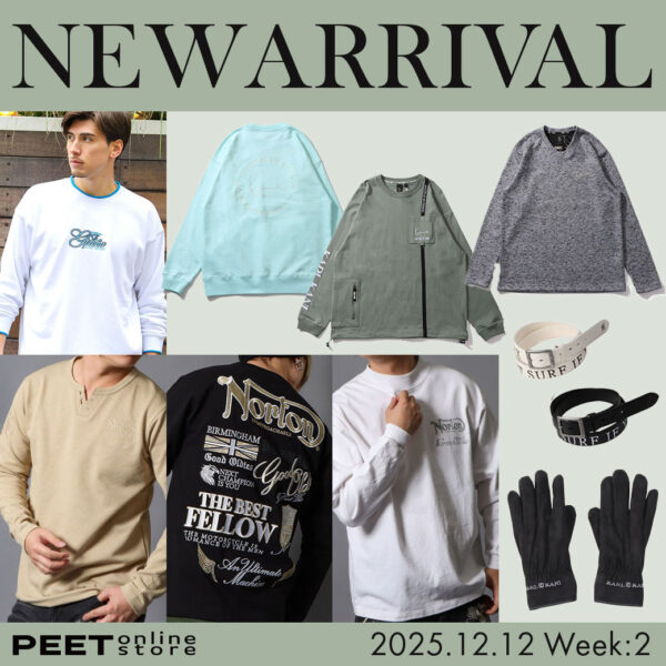 NEW ARRIVAL & WEB先行販売!