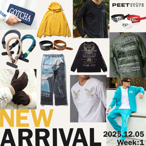 NEW ARRIVAL & WEB先行販売！