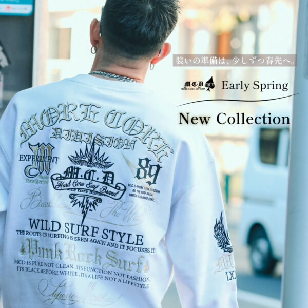 装いの準備は、少しずつ春先へ。 MCD Early Spring – New Collection