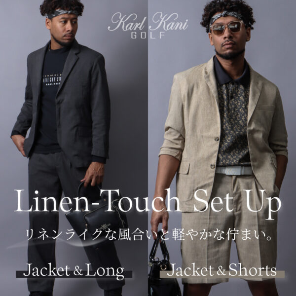Karl Kani GOLF Linen-Touch Set up