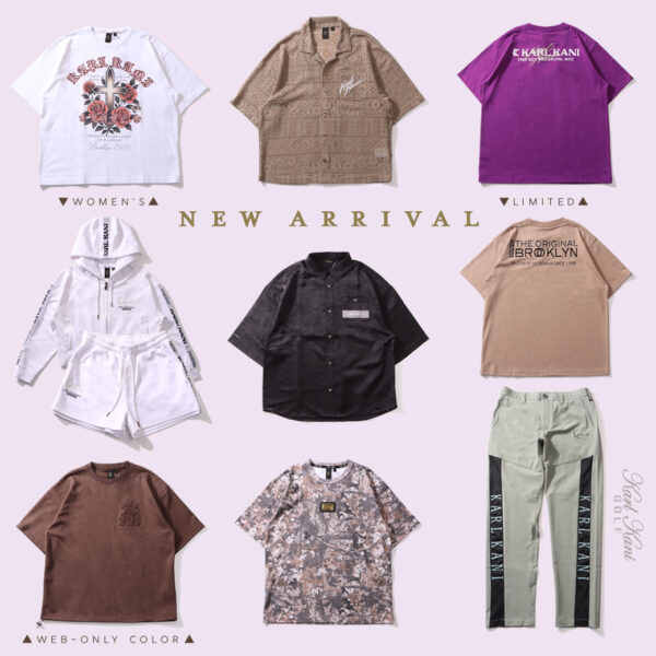 NEW ARRIVAL -KARL KANI & KARL KANI GOLF-