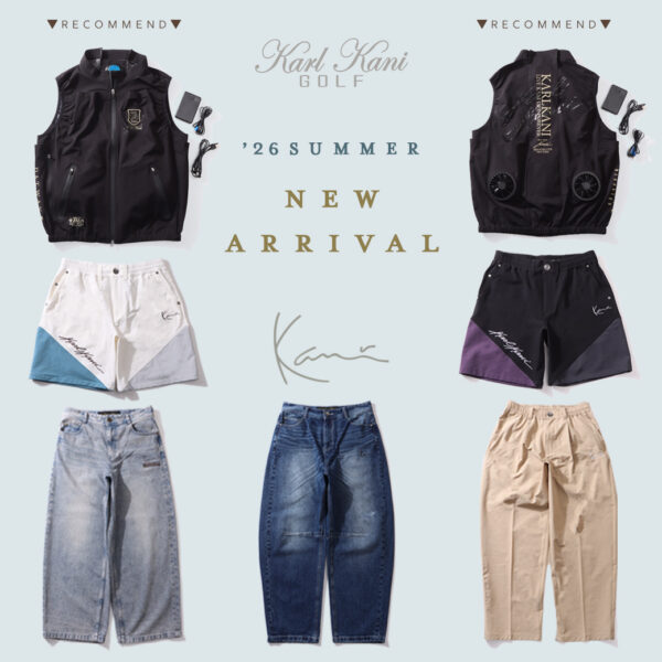 NEW ARRIVAL -KARL KANI & KARL KANI GOLF-