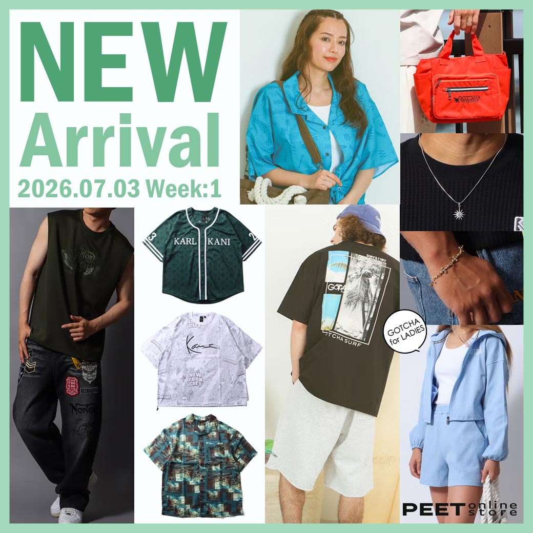 2026SS NEW ARRIVAL – PEET ONLINE STORE