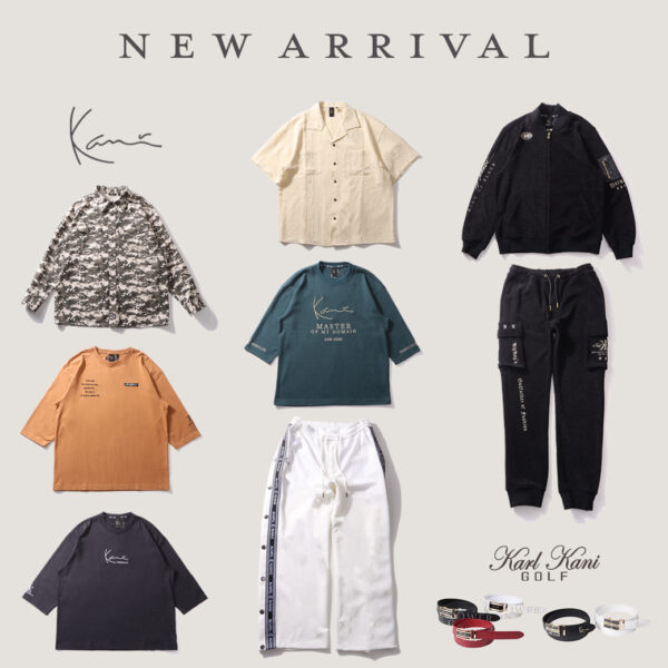 NEW ARRIVAL -KARL KANI & KARL KANI GOLF-